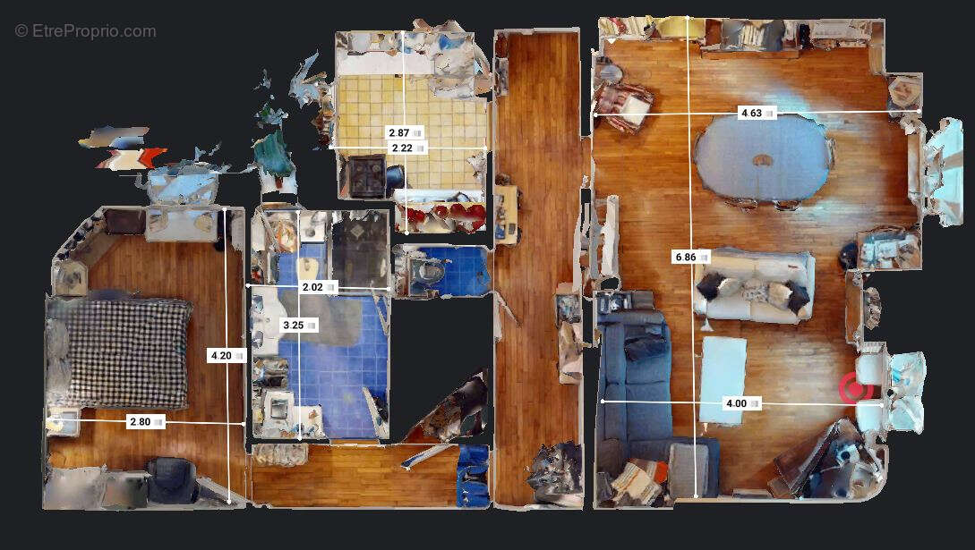 Appartement à BOULOGNE-BILLANCOURT