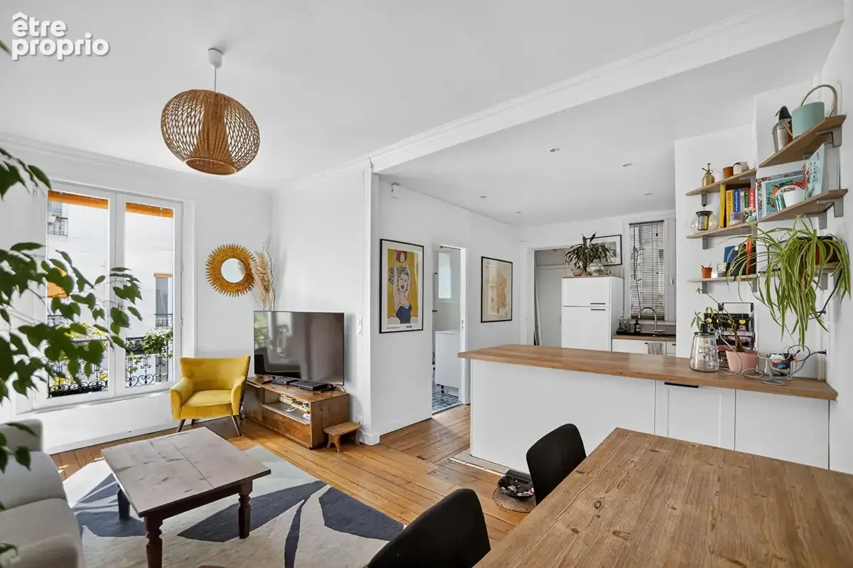 3 pièces - rue cail - 75010 - photo 2