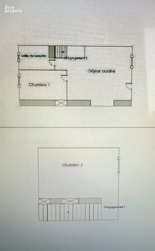 T3 en souplex 45m2 - photo 9