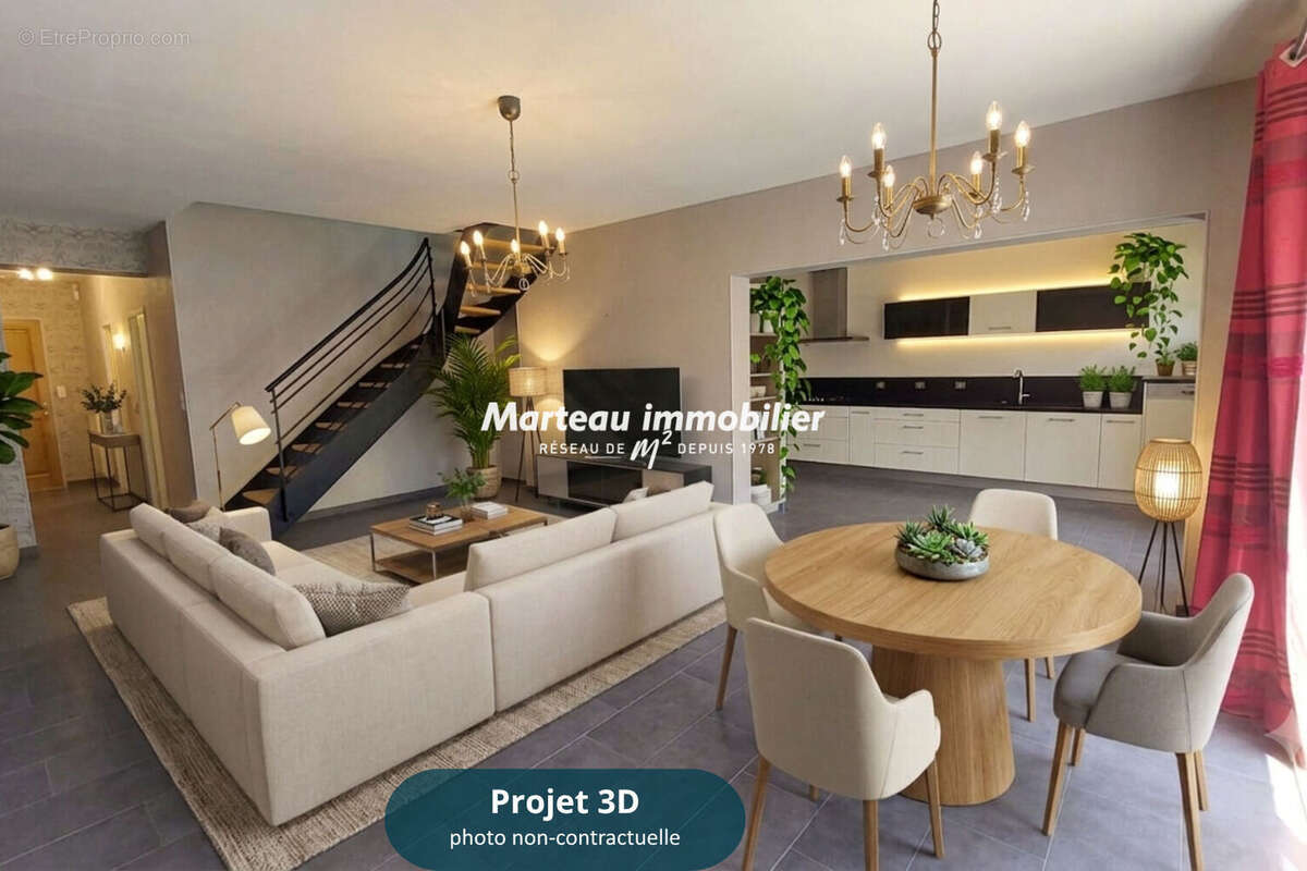 LE MANS Maison  6 pièces)148 m2 - photo 2