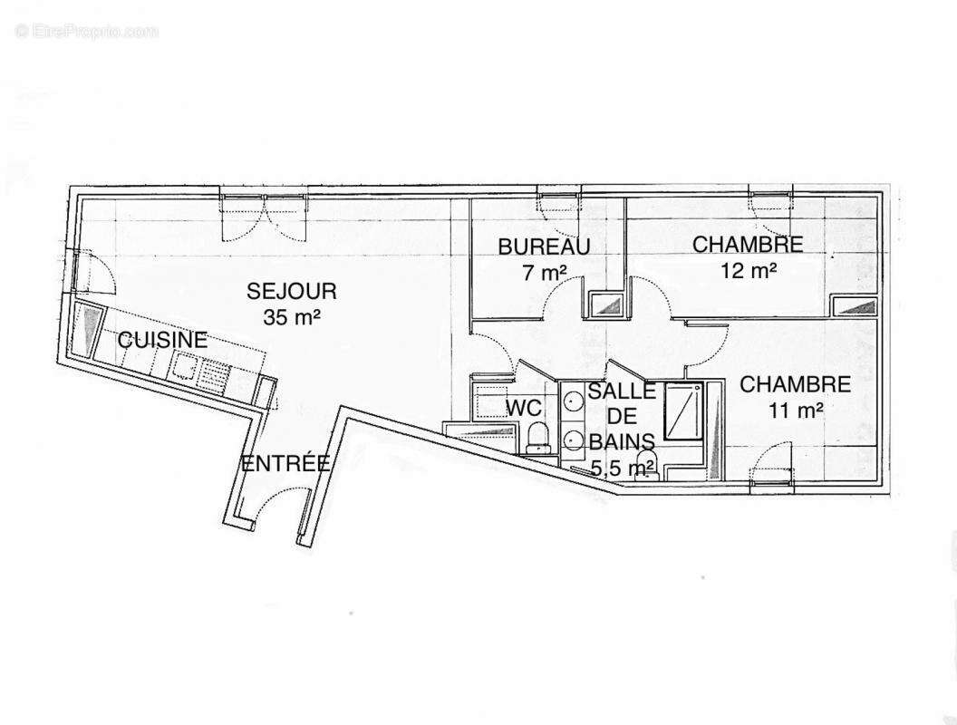 Appartement à BAGNEUX