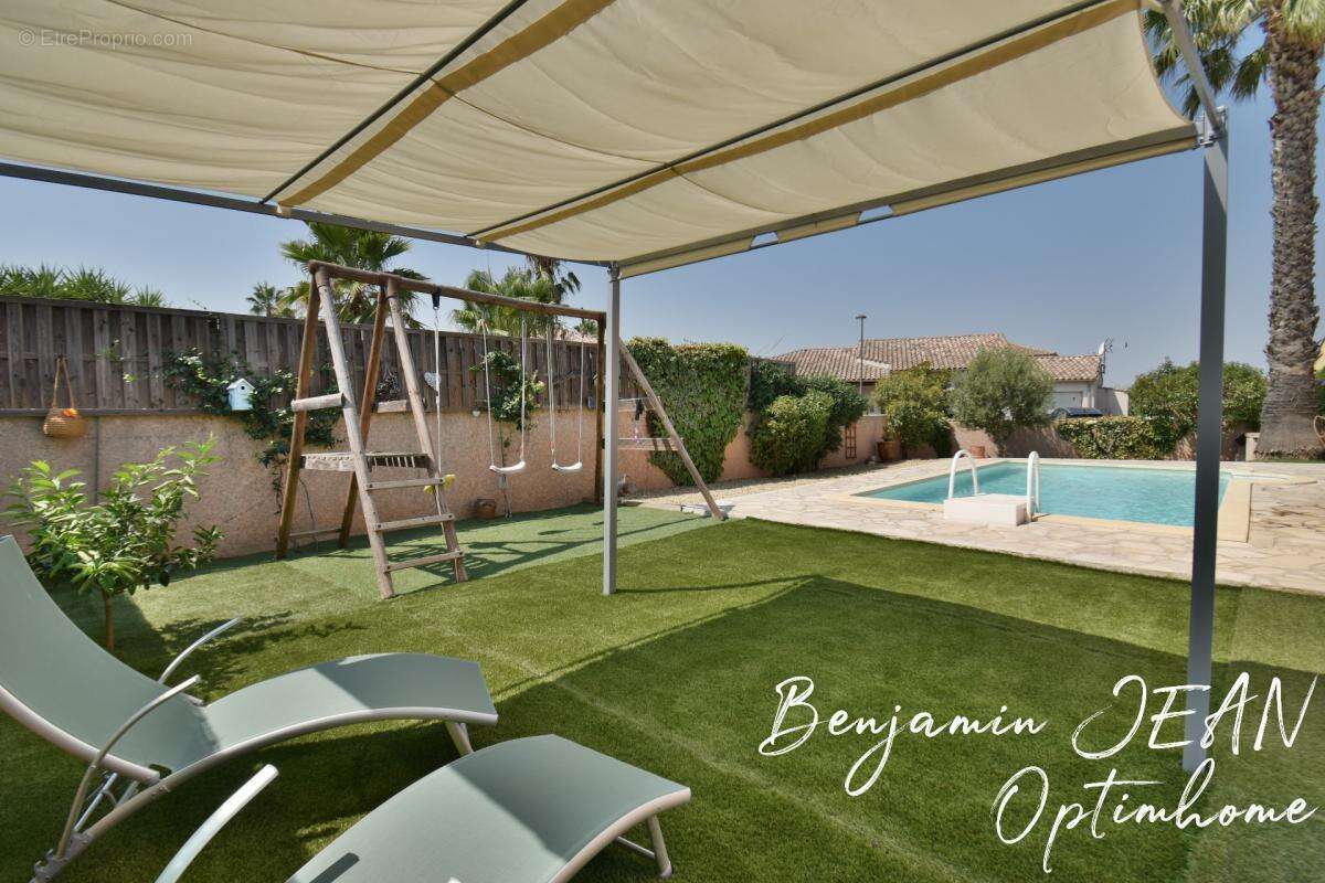 EN EXCLUSIVITÉ – Maison F4 de plain-pied avec piscine à Sérignan - photo 7