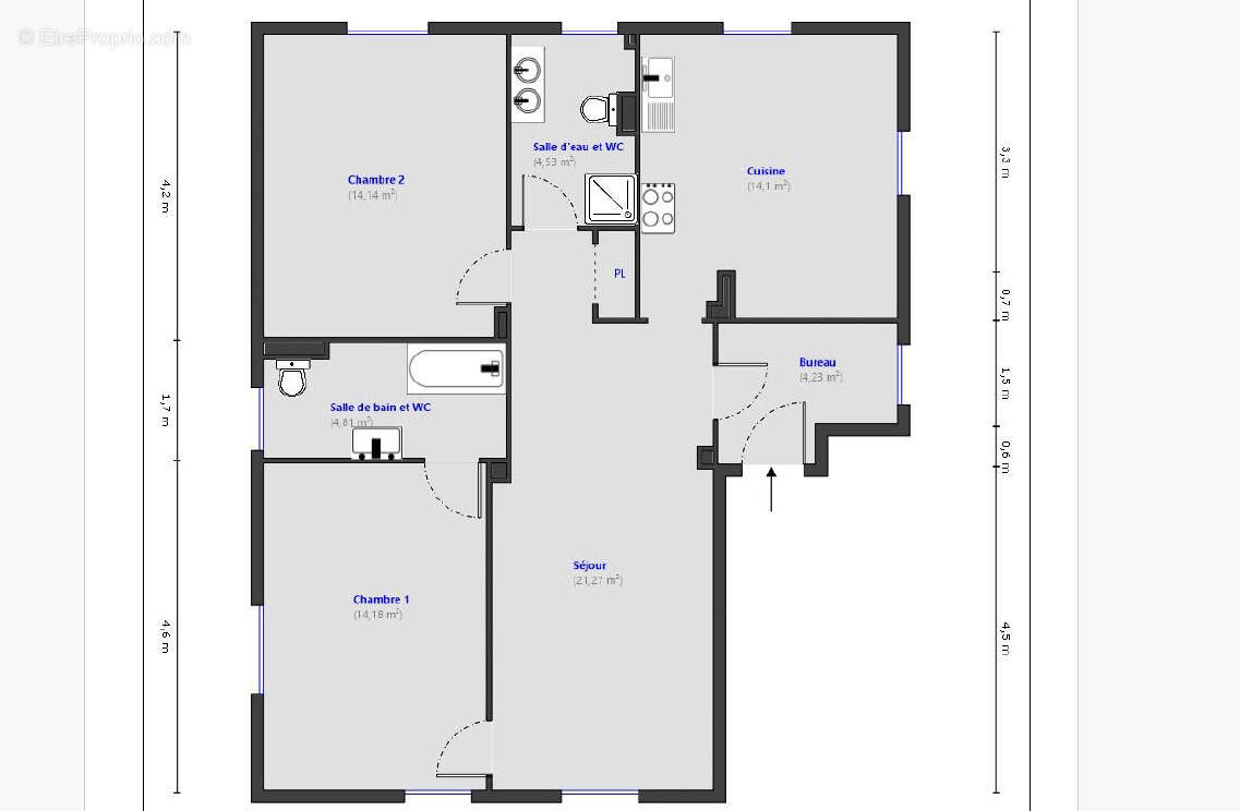 Appartement à NICE