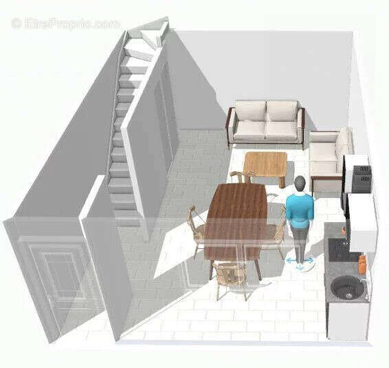 Appartement à LANVALLAY