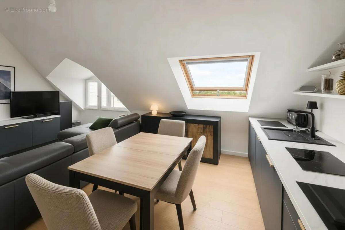 T2 duplex de 40 m²piece de vie + suite 15m2 a  Thonon-les-Bains - photo 6