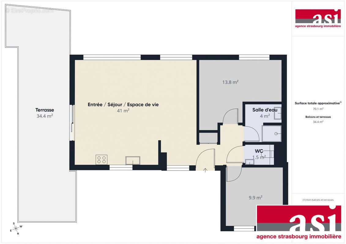 Appartement à LAMPERTHEIM
