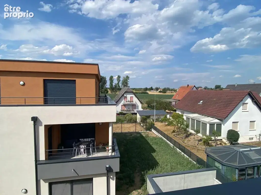 HAGUENAU 3P 74 m2 en rez de jardin avec 199 m2 de jardin cloturé - photo 4