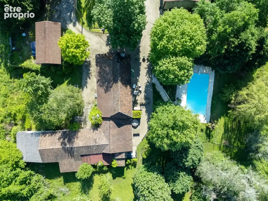 Dpt Dordogne (24), à vendre BERGERAC propriété P7 - terrain de 87000 m2 - photo 2