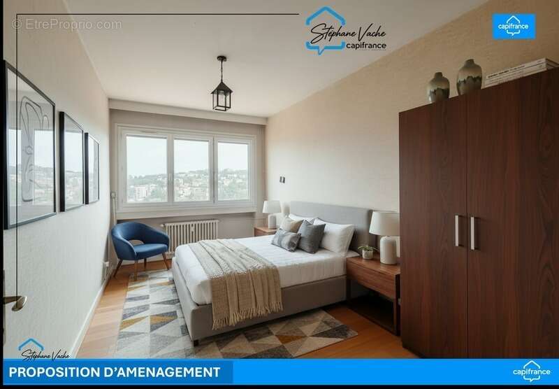 Appartement 156 m² – 3 chambres et bureau – balcons - photo 14