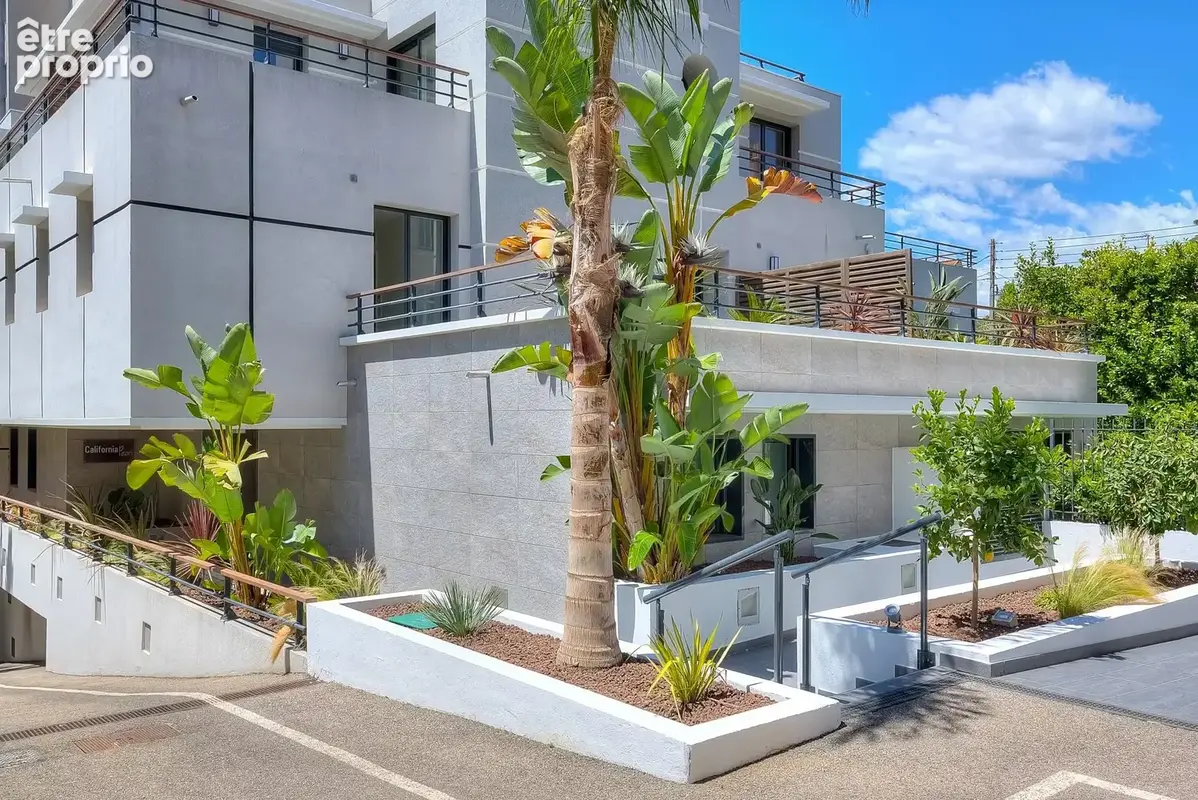 Cannes  bas de  montfleury à vendre – 2 pièces avec grande terrasse et garage double - photo 5