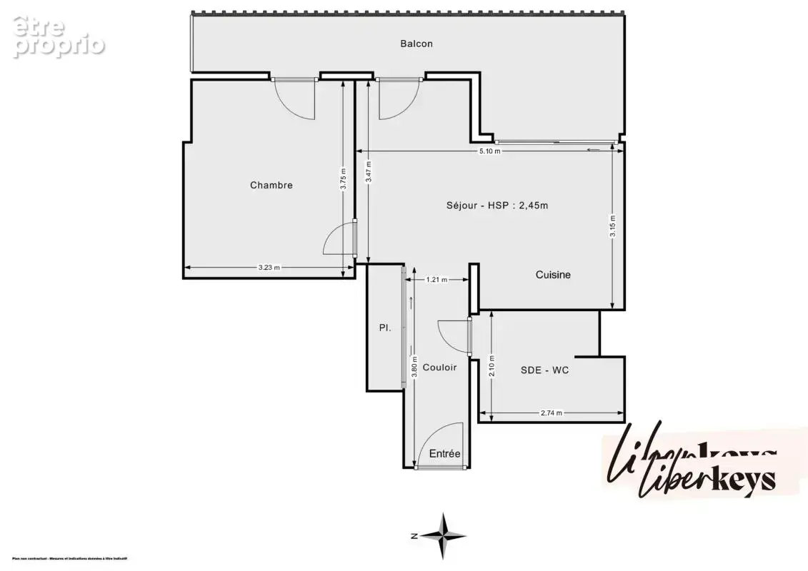 Exclusivité  2 pièces 40,5 m² + terrasse  12e étage – joia méridia, nice - photo 13
