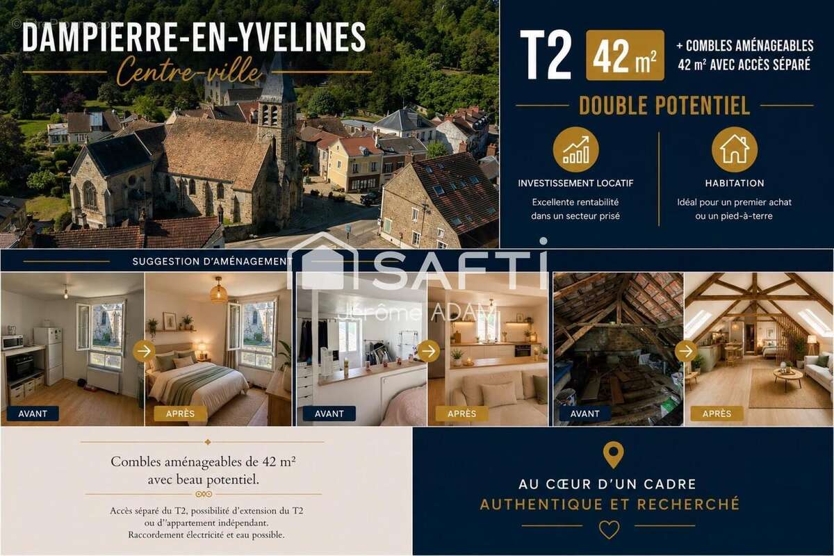 Photo 3 - Appartement à DAMPIERRE-EN-YVELINES