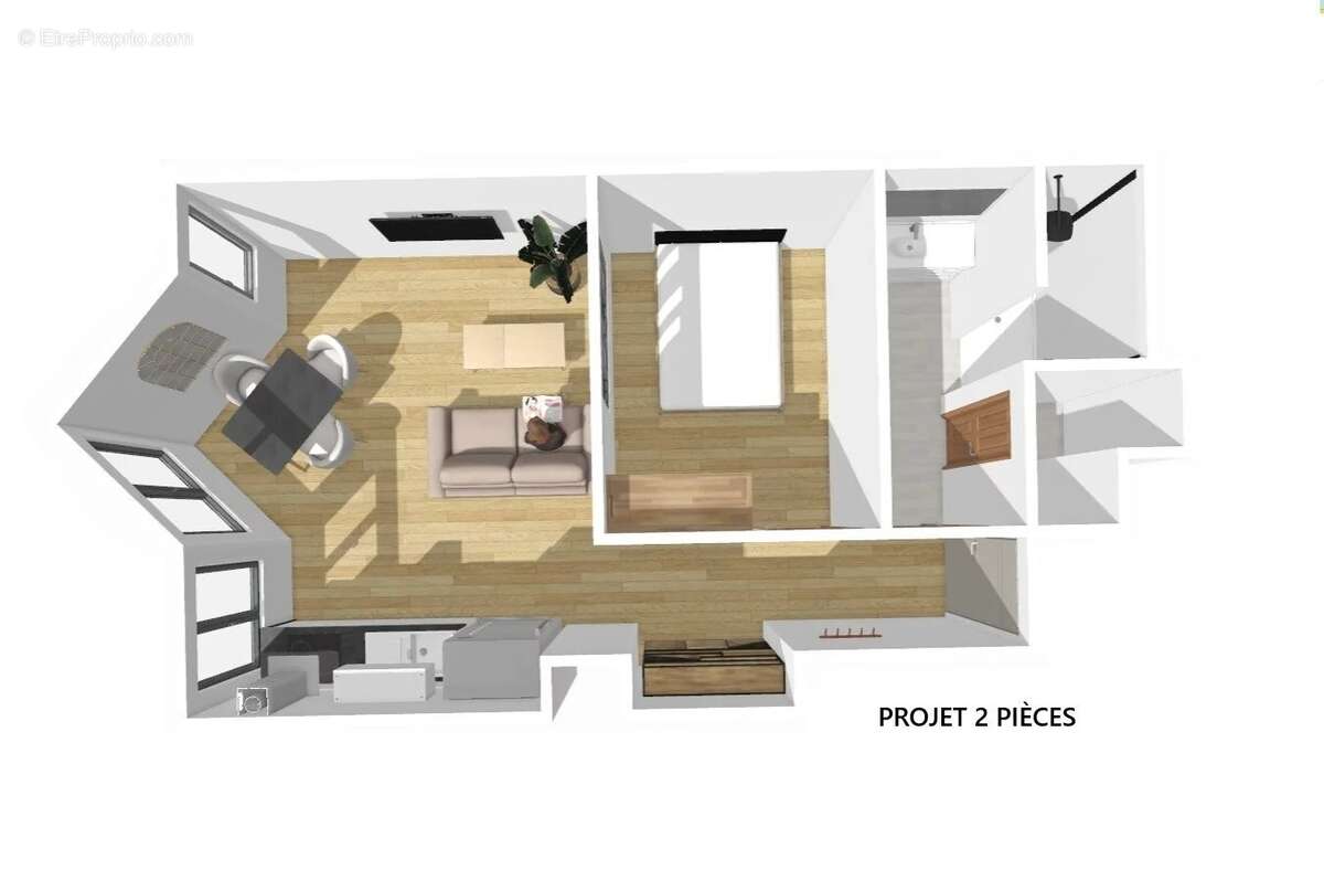 Appartement à PARIS-20E