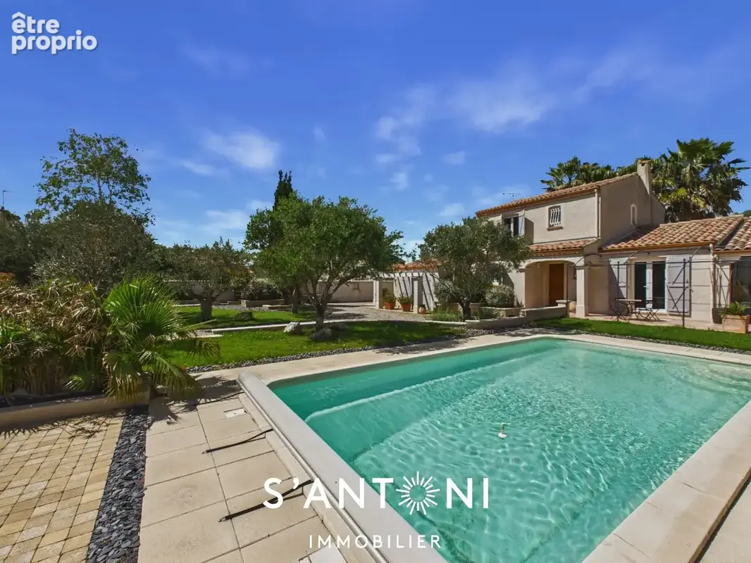 Maraussan  villa 160 m²  3 chambres  piscine  terrain 1 000 m² - photo 2