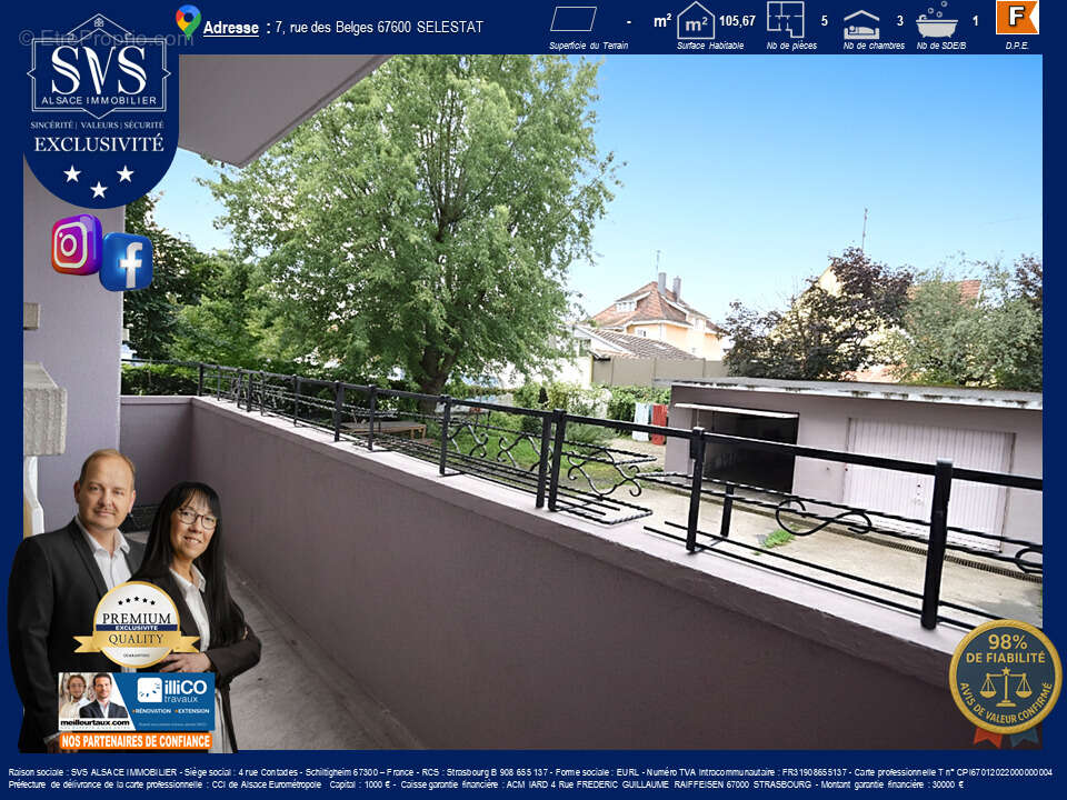 Appartement à SELESTAT