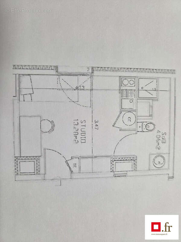 Appartement 17 m² à Grenoble  - photo 4