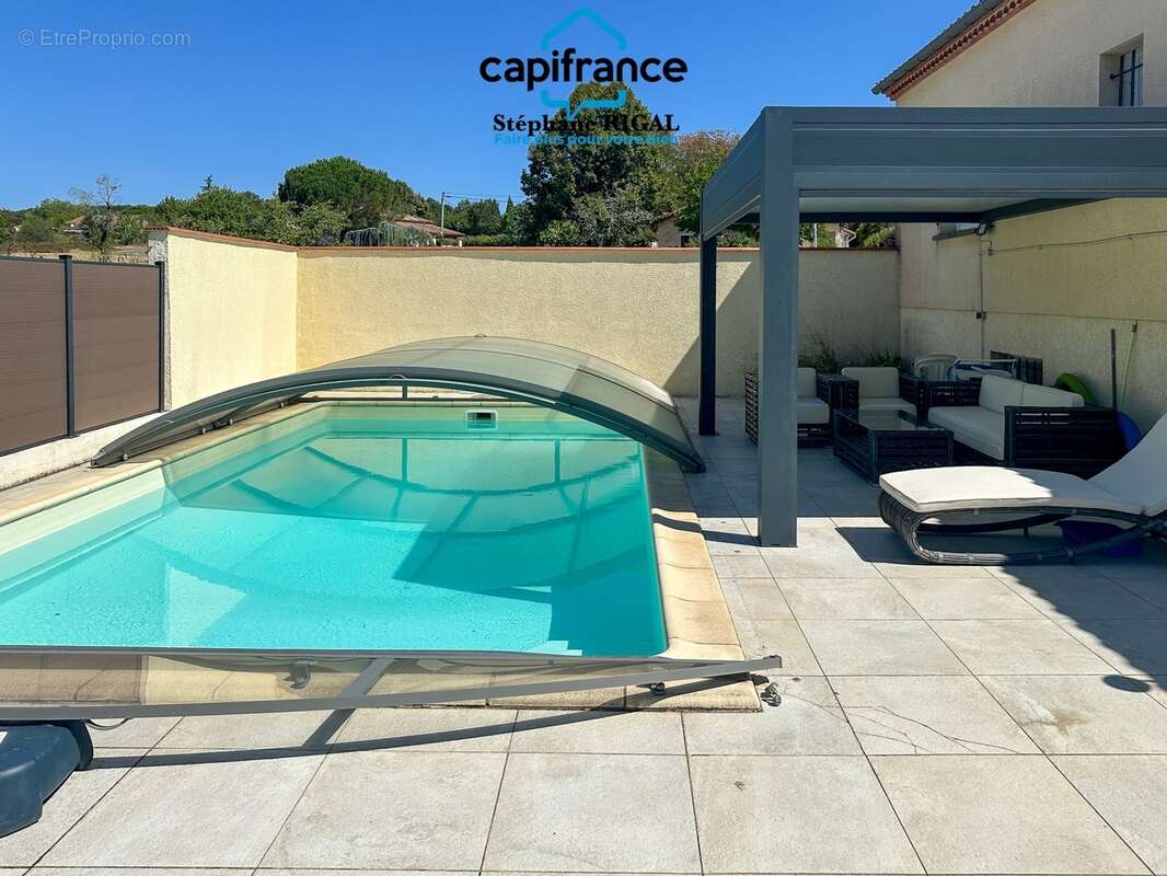 Maison en pierre à vendre 6 pièces FUMEL (47) de 120m2 environ avec piscine et garage - photo 18