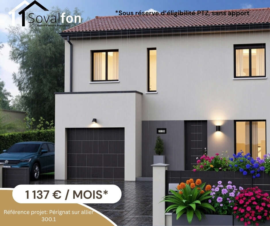 Maison à PERIGNAT-SUR-ALLIER