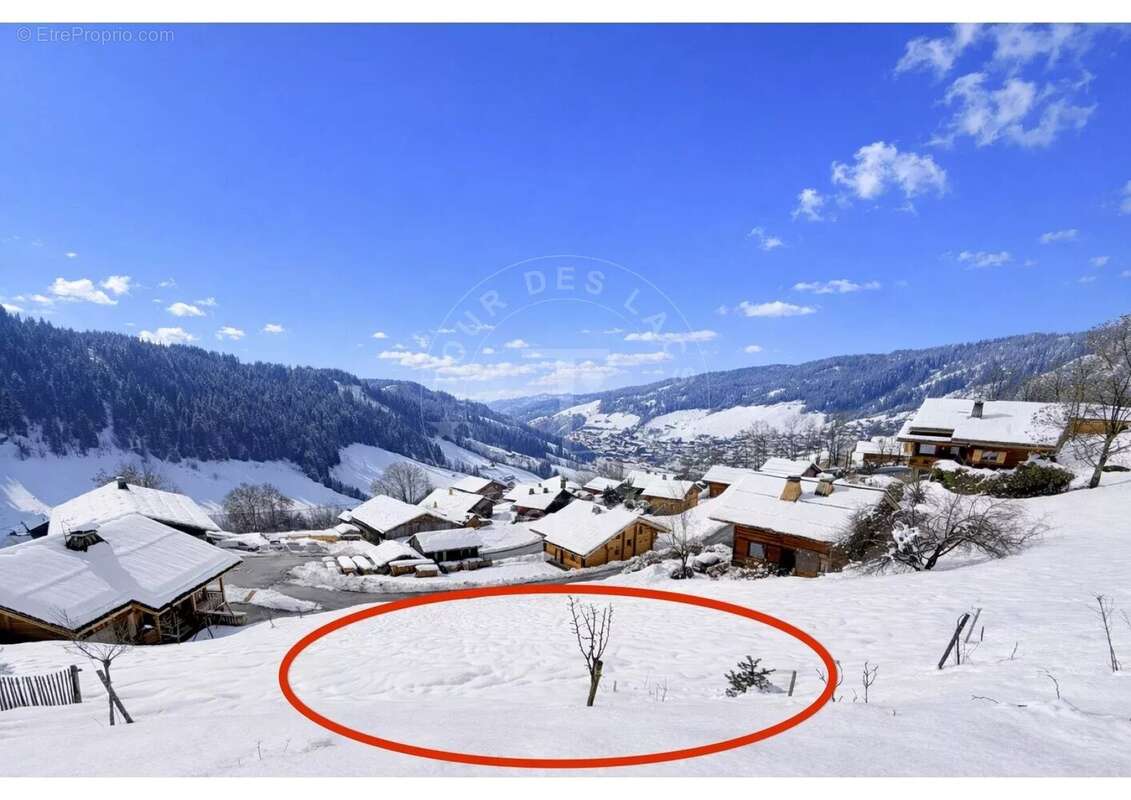 Terrain à LE GRAND-BORNAND