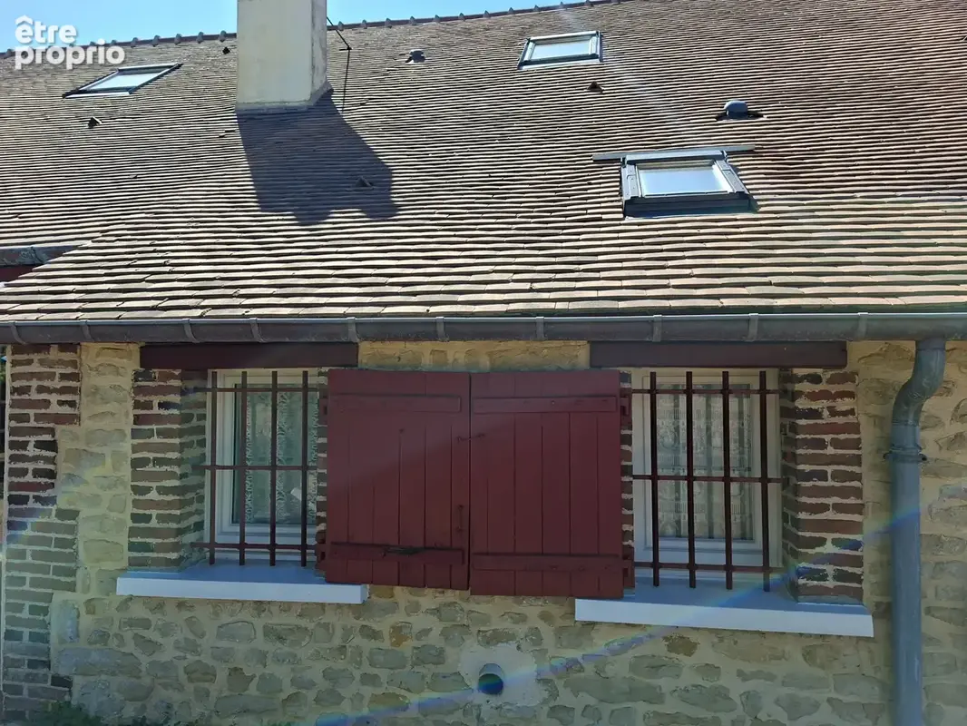 Jolie longère authentique + 170 m2 , sans aucun vis à vis au bord du Perche, entre campagne et forets,  avec dépendance, buchet  - photo 8