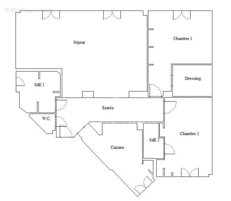 Appartement à LA GARENNE-COLOMBES