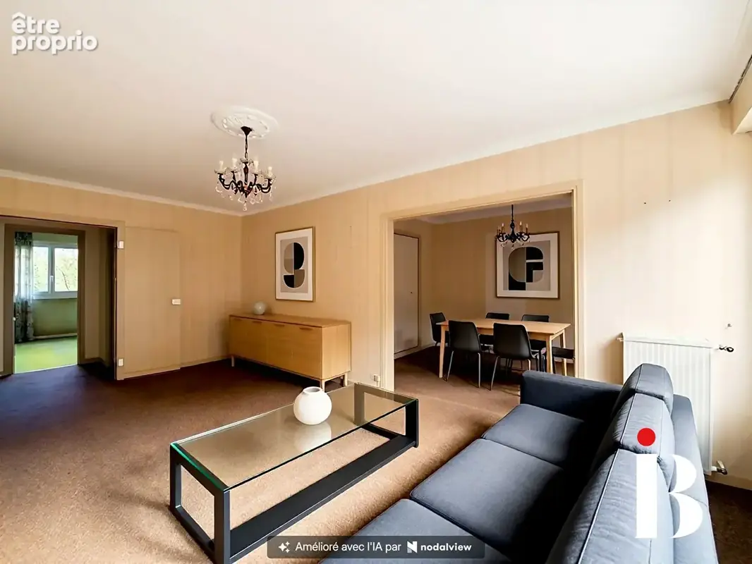 Appartement t4 face au parc de la gaudinière avec garage - photo 2