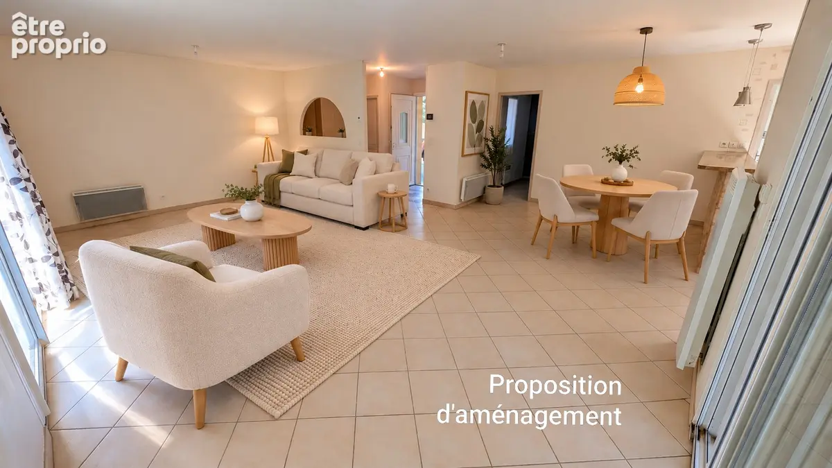 Maison F5 - récente de plein pied  à CORNAS - photo 6