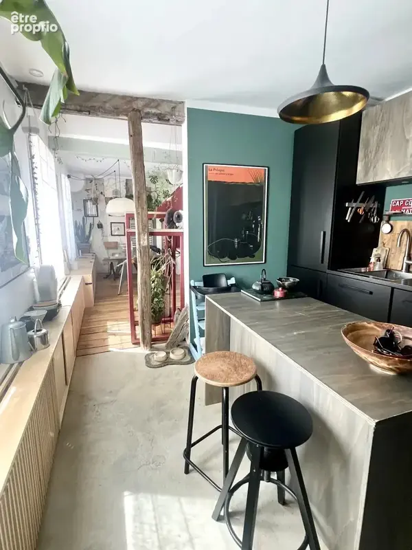 Parisparis 20e – metro pyrénées  charme sous les toits – duplex dernier étage - photo 6