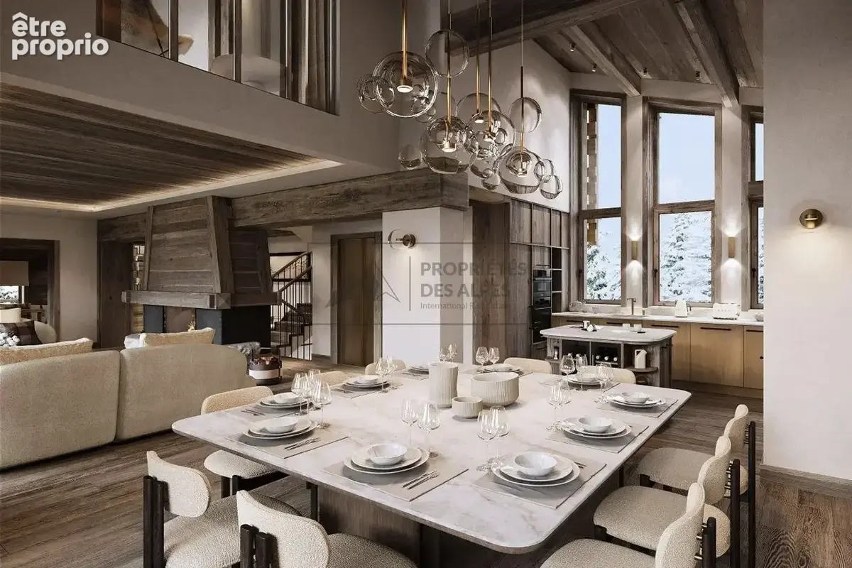 COURCHEVEL 1850 -  Chalet neuf proche des pistes - photo 3