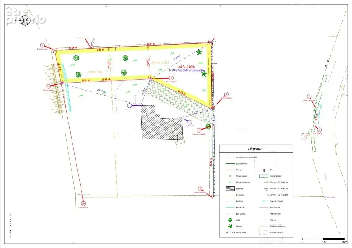 Nouveauté, Baden Terrain de 790m2 à 200m de l'eau - photo 2