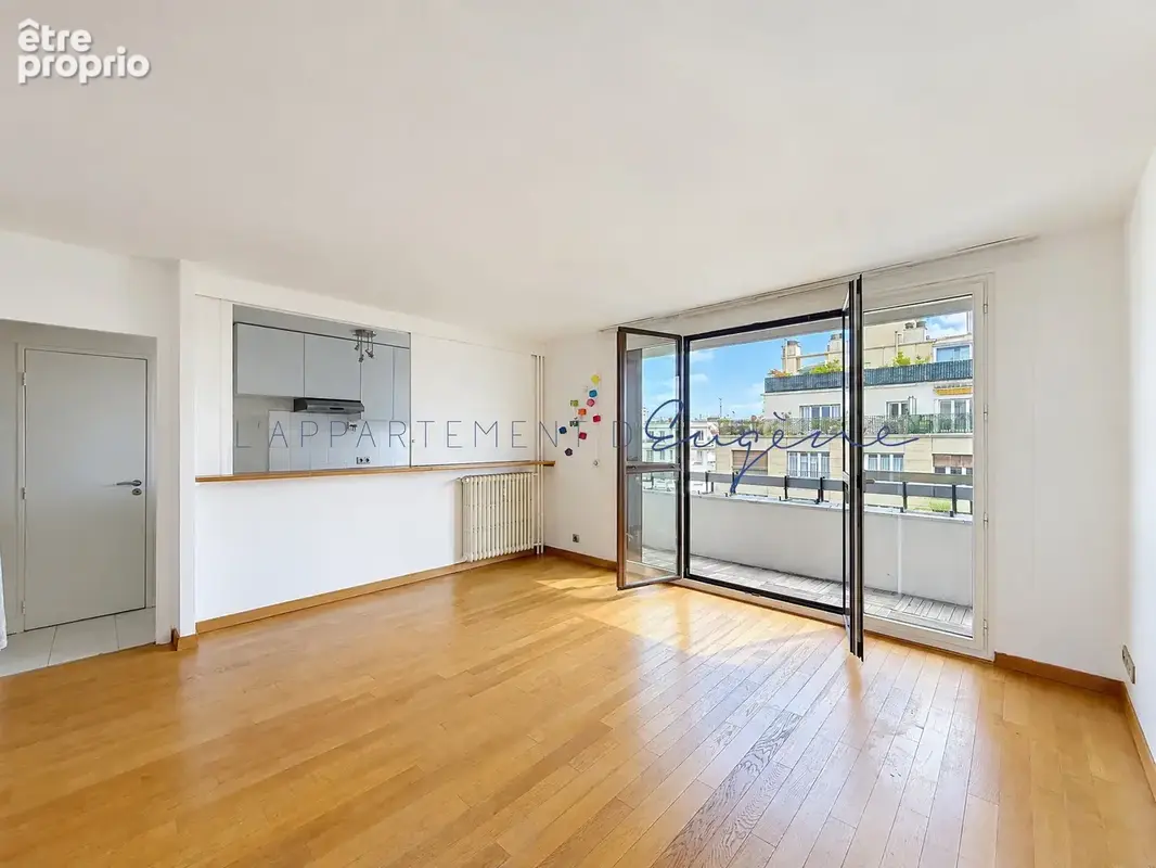 Paris 12e - bel-air - rue des marguettes - 2 pièces de 45,44 m2 avec balcon de 9,55 m2 - 7e étage avec ascense - photo 2
