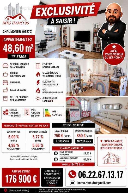 Appartement à CHAUMONTEL