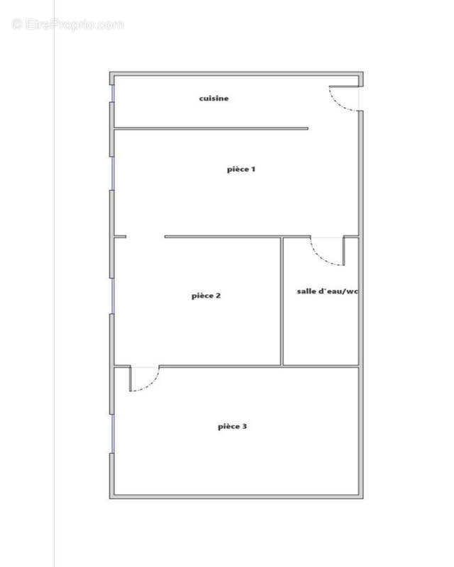 Appartement à PARIS-18E