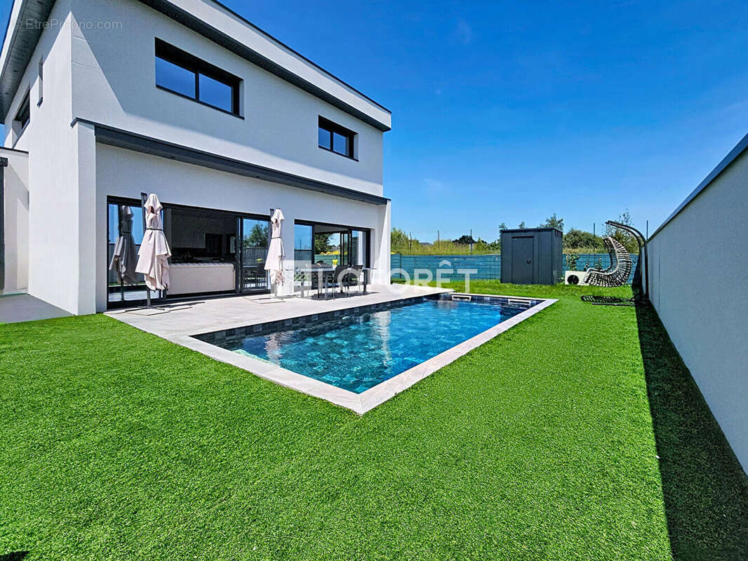 Maison contemporaine 4 chambres avec piscine - photo 14