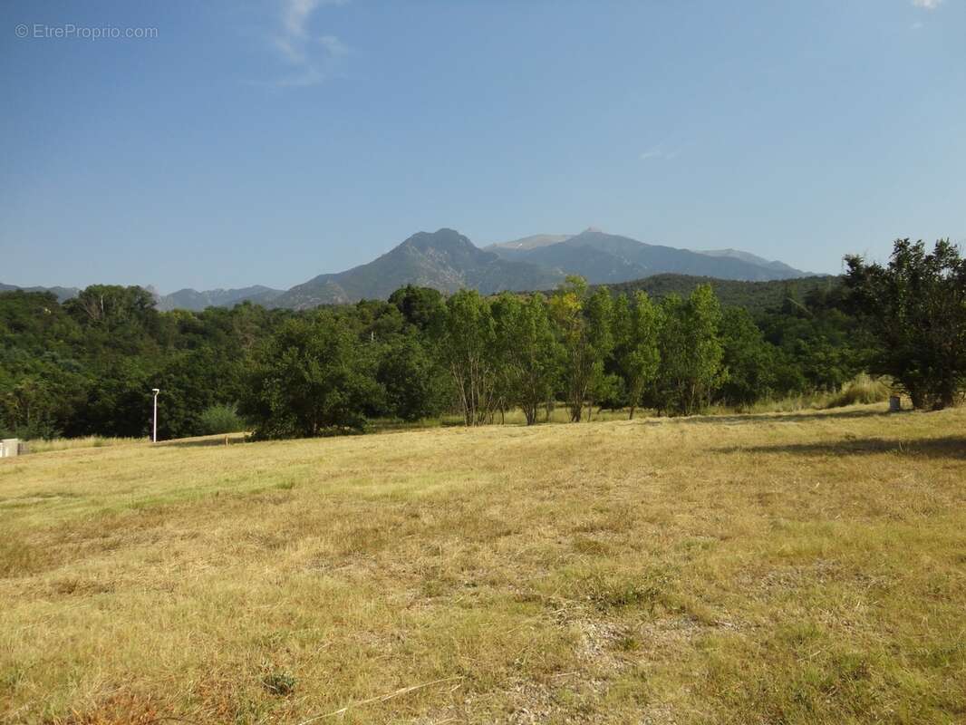 Dpt Pyrénées Orientales (66), à vendre PRADES Terrain constructible 421 m², 3 faces, libre constructeur - photo 3
