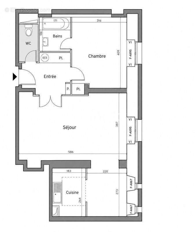 Appartement à PARIS-6E