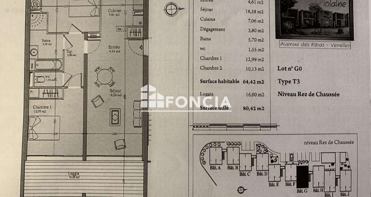 Appartement T3 de 64 m2 dans résidence avec piscine Venelles (13770) - photo 11