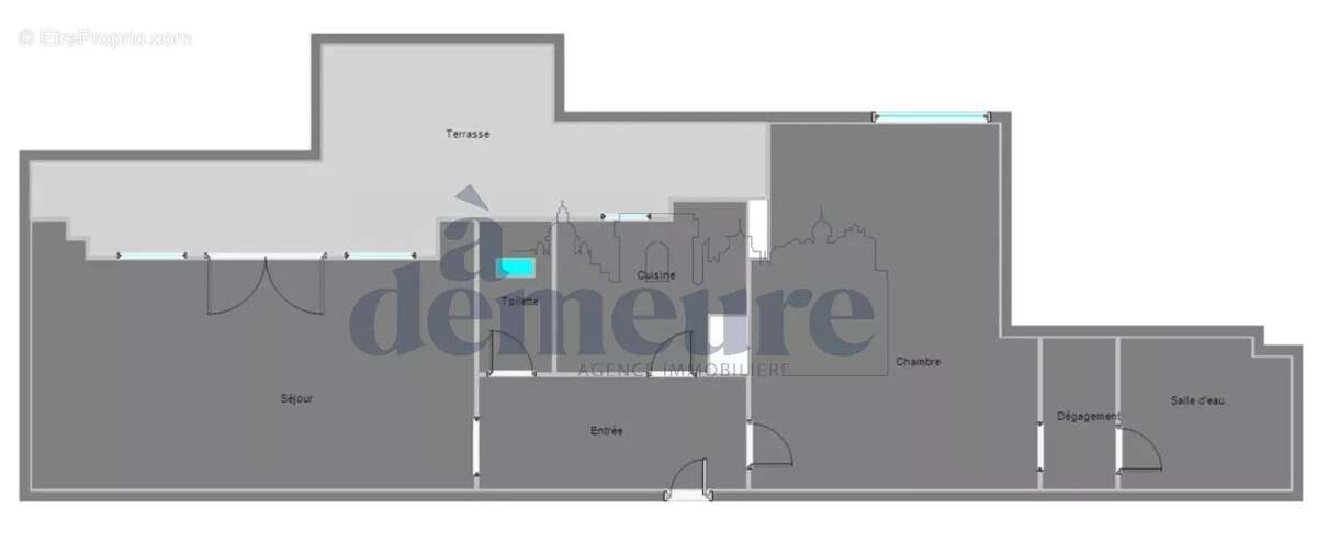 Appartement à ISSY-LES-MOULINEAUX