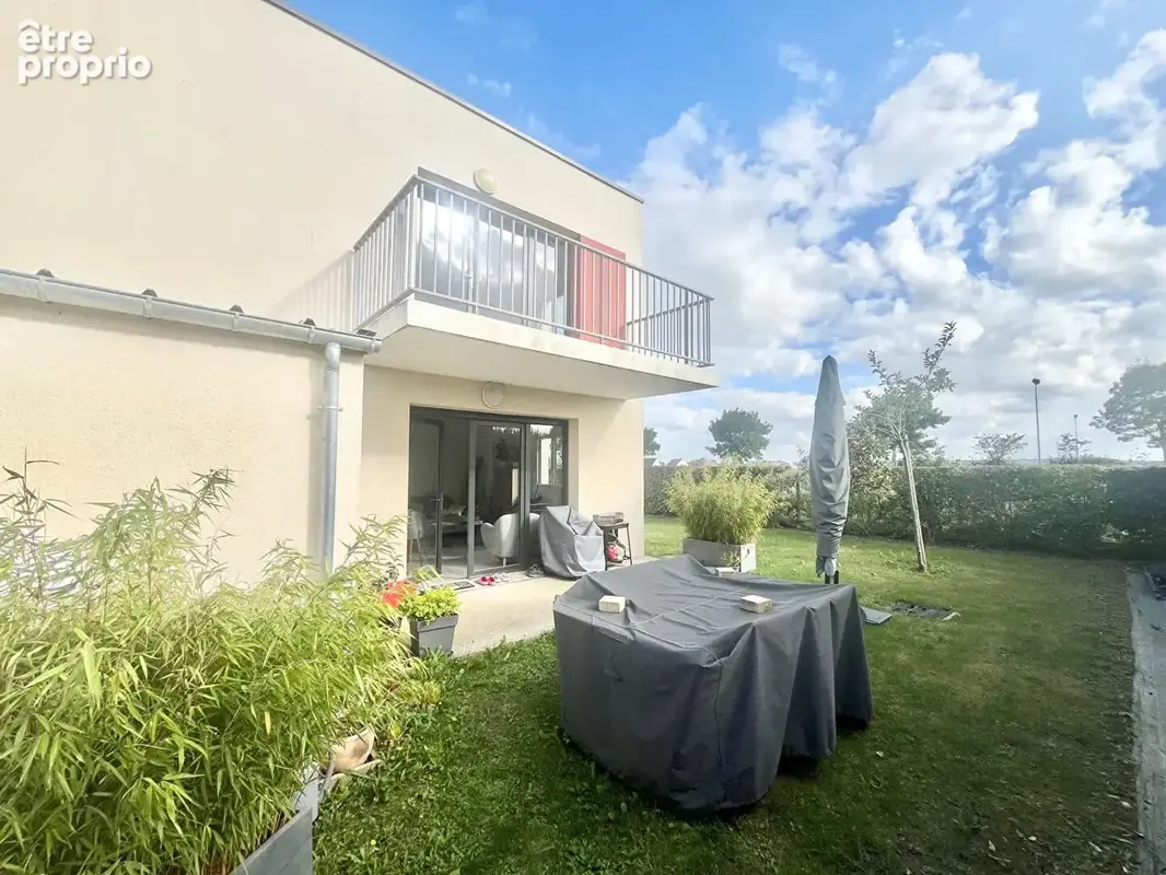 A VENDRE appartement Biéville Beuville 3 pièce(s) de 67,73 m² - vendu libre - belle orientation - jardin - terrasse - parkings - photo 3