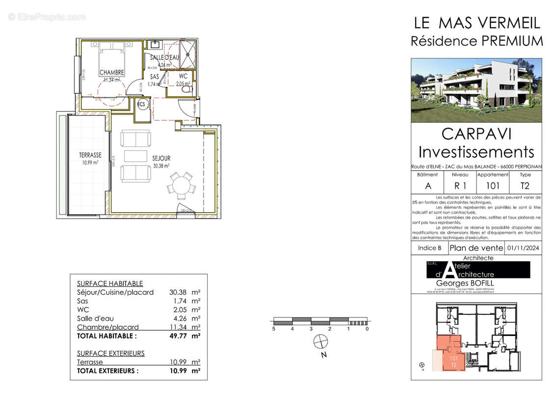 Appartement à PERPIGNAN