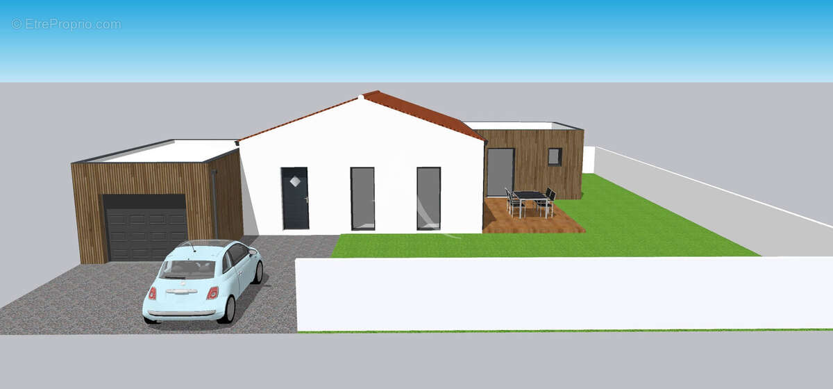Terrain avec projet de construction - ST JEAN DE MONTS - photo 2