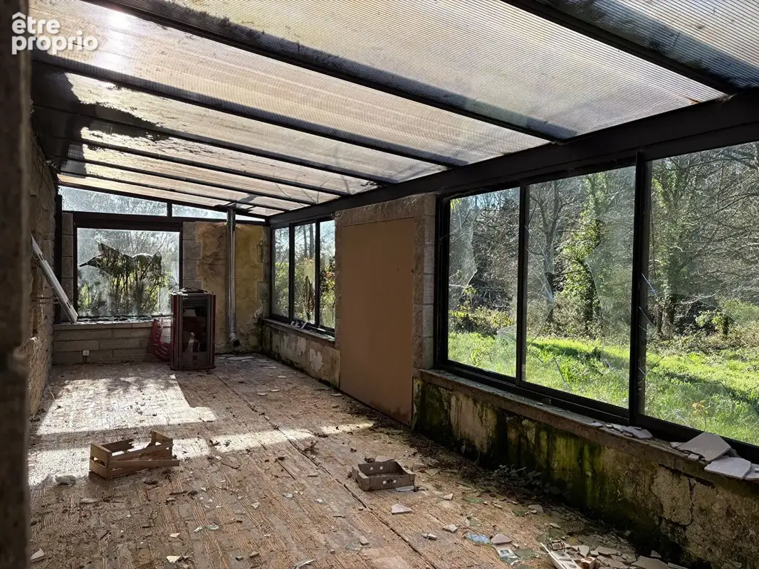 A vendre Bignan propriété d'exception à rénover, chaumière d'environ 260m², terrain d'environ 6 hectares - photo 10