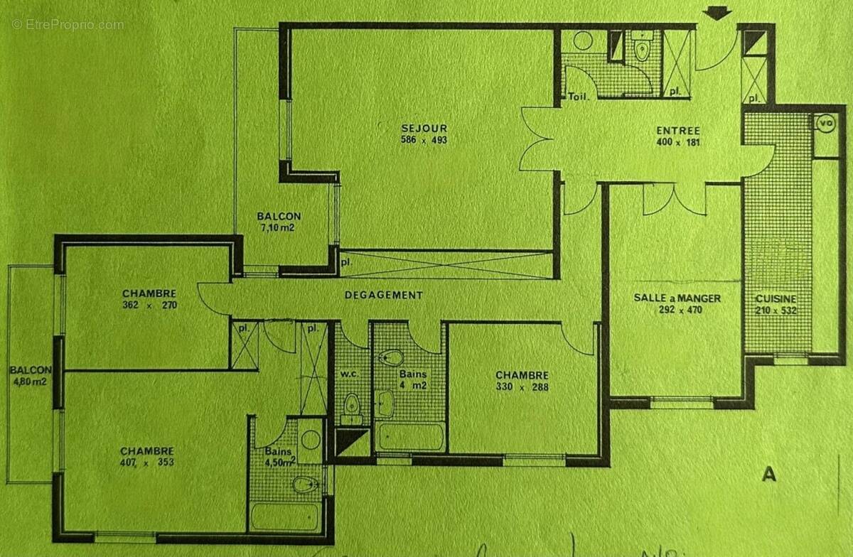 Appartement à PARIS-15E