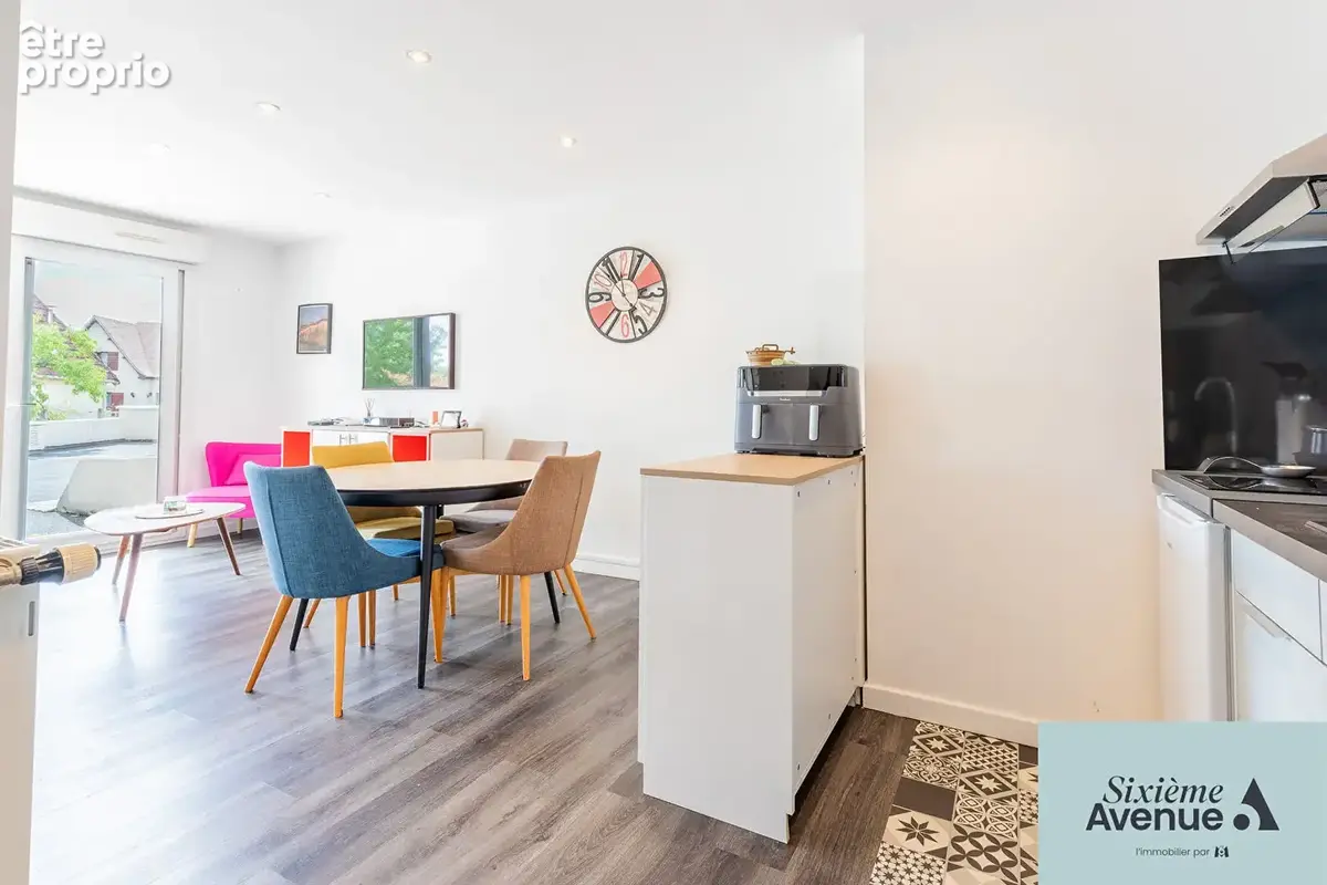 46M² centre ville - vendu meublé-parking-borne VE-aucun travaux - photo 13
