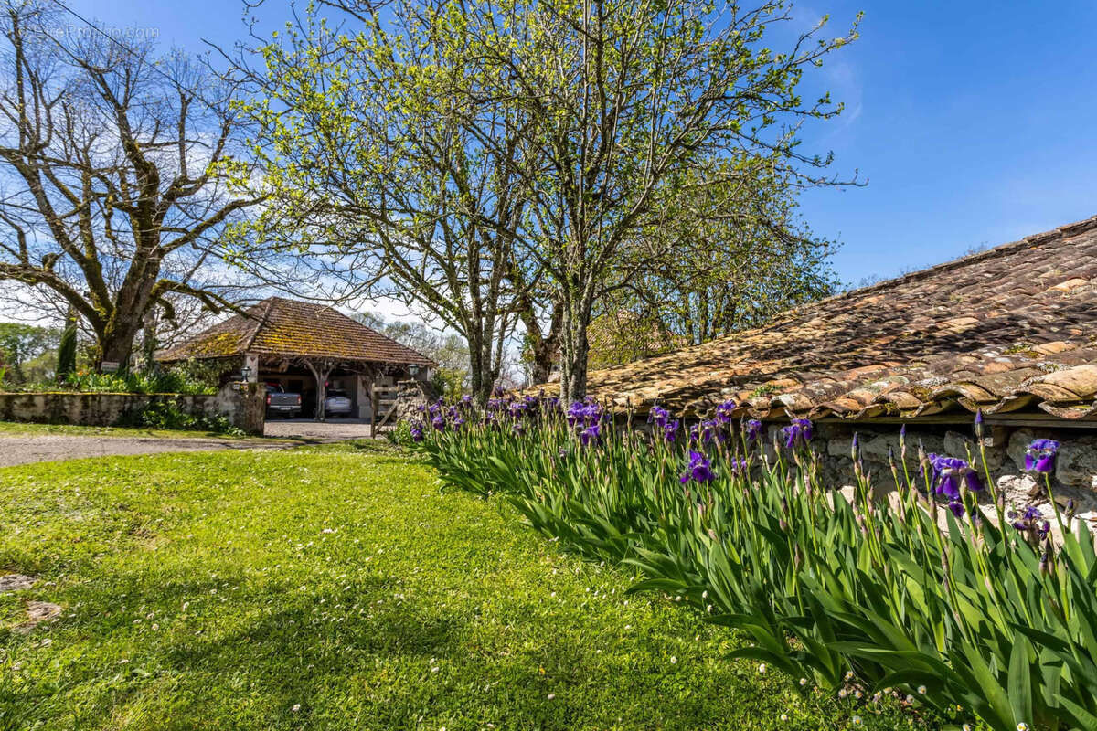 Maison de campagne avec piscine, dépendances, grange, terrain. - photo 18
