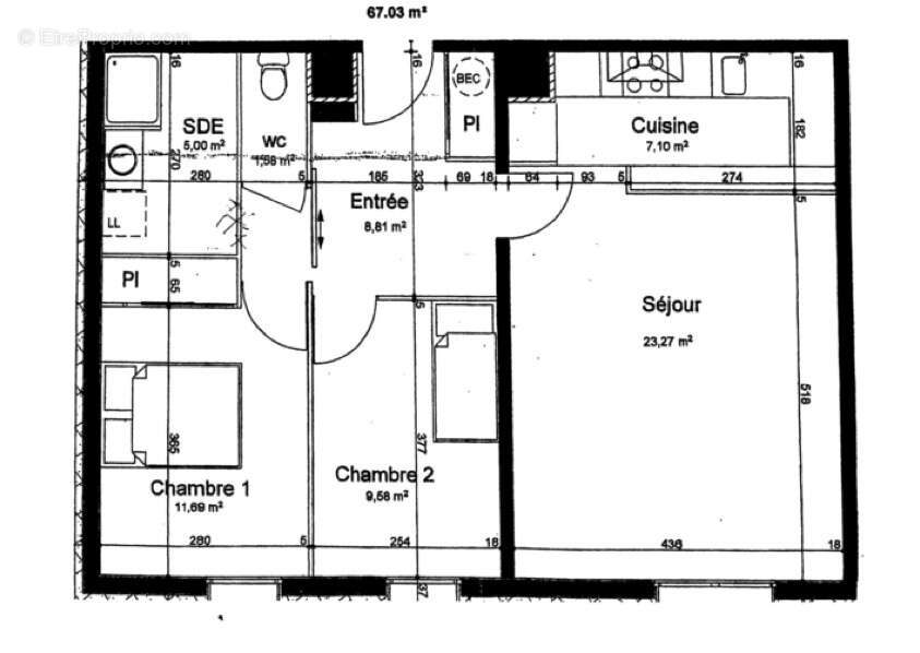 Appartement à TOURS