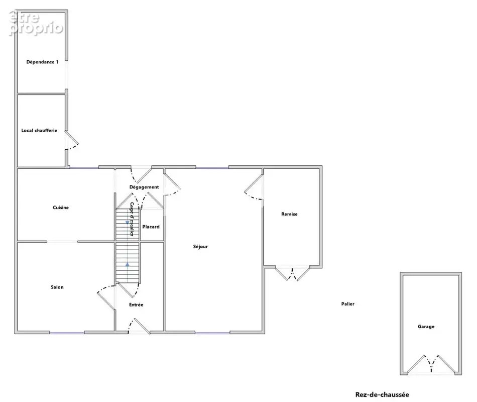 62450  - Maison 101 m2  coeur village Le Transloy - 4 pièce(s) - 2 Chambres -Garage - terrain 1200m2 - photo 17