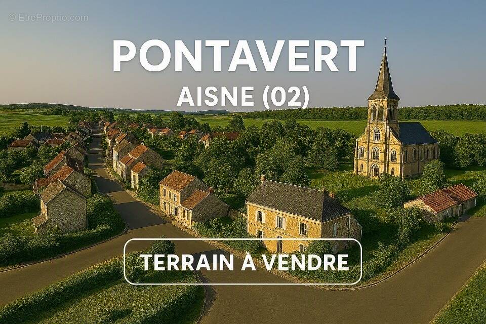 Terrain à PONTAVERT
