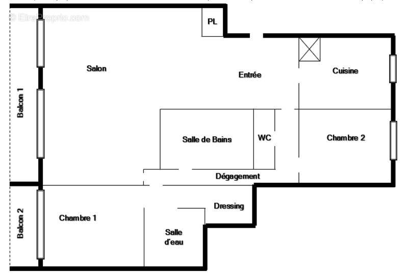 Appartement à PARIS-12E
