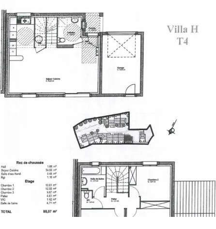 Villa 4 pieces 85m2 - photo 11